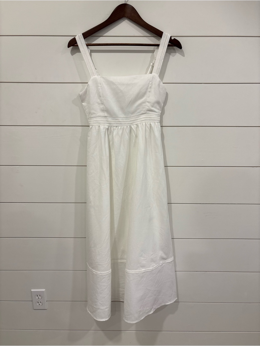 Blu Pepper White Midi Sundress NWT in Size Small